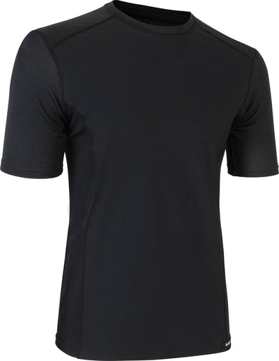 Gripgrab - windbreaking thermal korte mouw fiets ondershirt windafwijzend lente herfst thermoshirt - zwart - heren - maat s