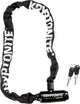 Kryptonite keeper 585-ketting met geïntegreerd slot – kettingslot fiets – fietsslot met ketting elektrische fiets – 85 cm – staal – zwart