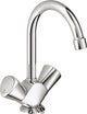 Grohe costa-s wastafelkraan - met ketting - chroom