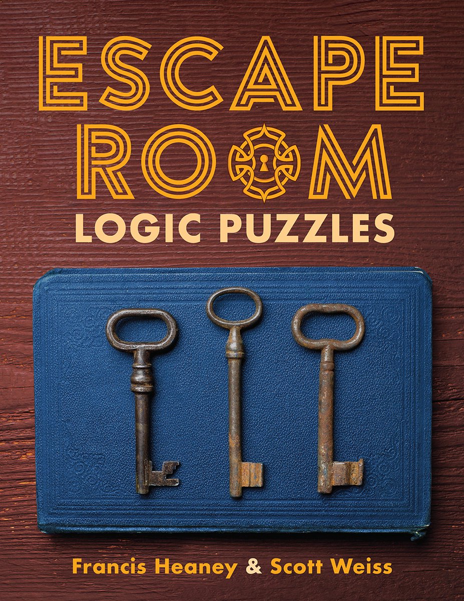 Escape room logic puzzles