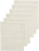 Meyco baby nature washandjes - hydrofiel - 6-pack - 20x17cm