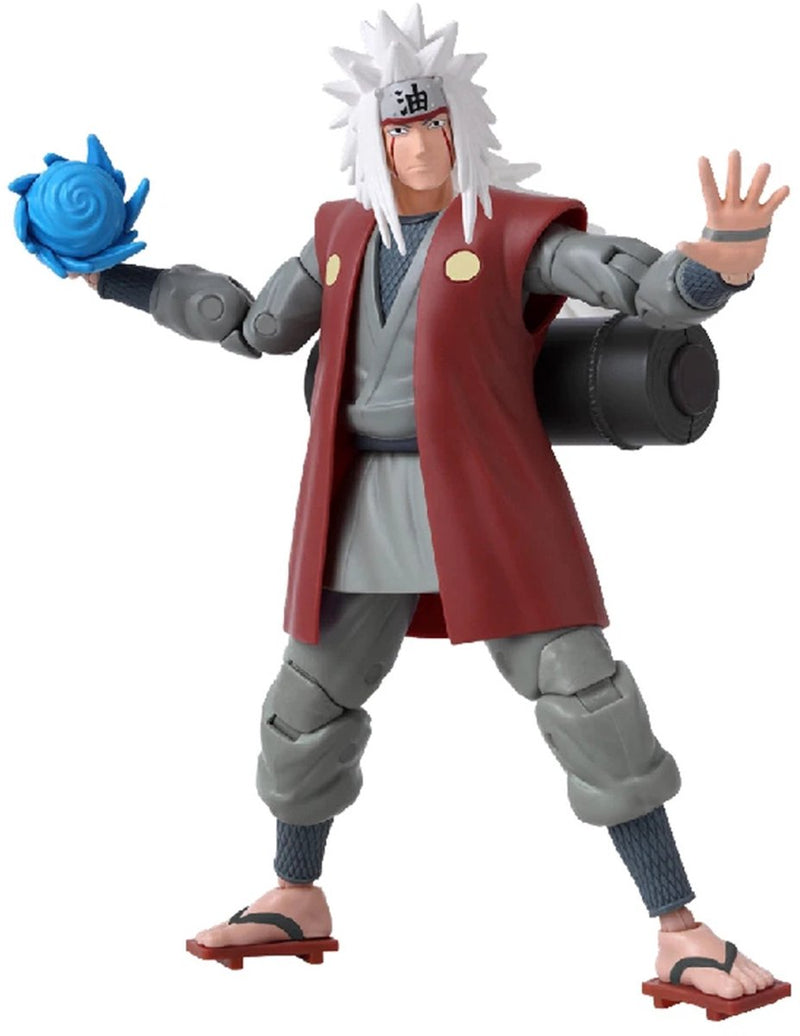 Bandai - anime heroes - jiraiya figuur - officieel gelicenseerd naruto shippuden - anime heroes manga figuur 17 cm - jiraiya actie figuur - collectie - speelgoed voor kinderen 4+ - 36965