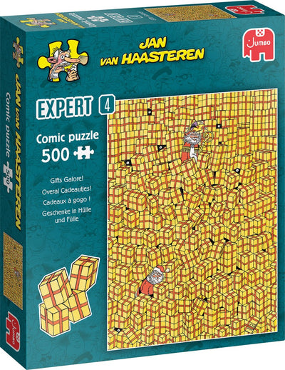 Jan van haasteren legpuzzel - expert 4 overal cadeautjes, 500st.