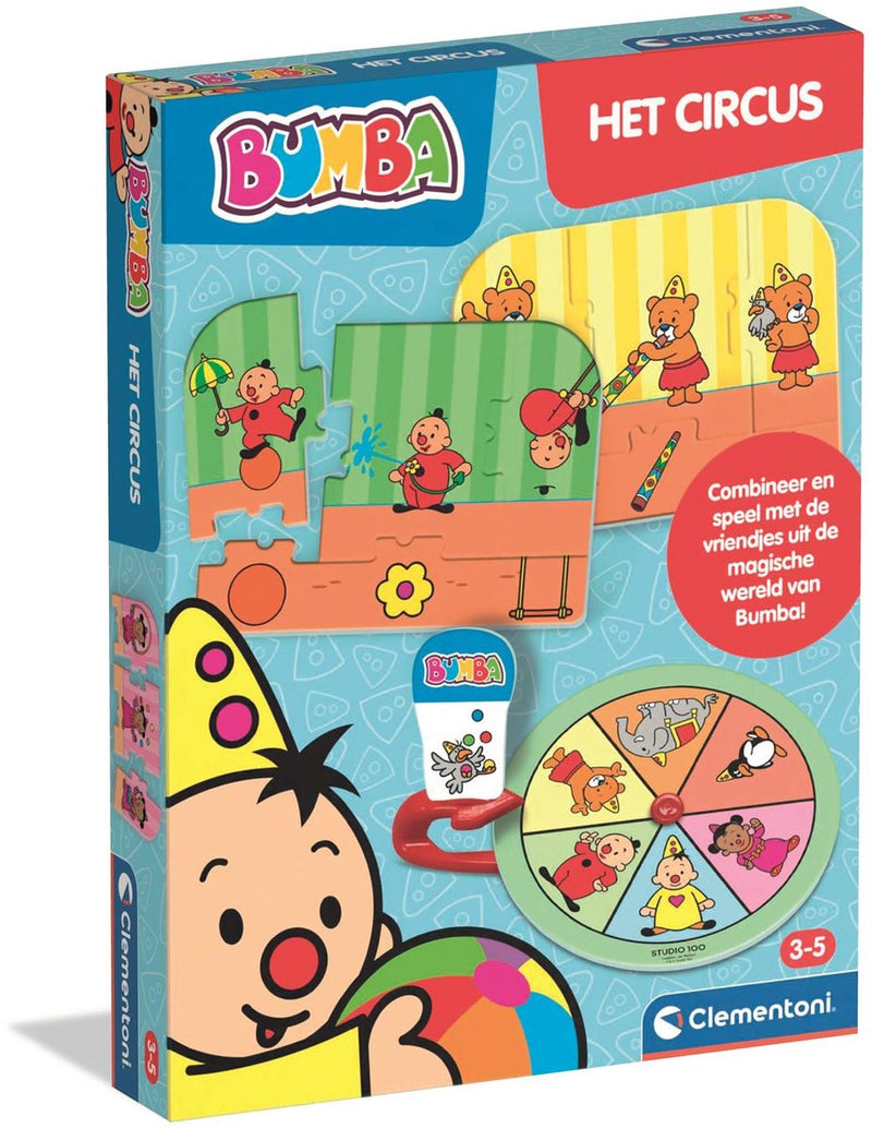 Clementoni - bumba - educatief puzzel spel - het circus - vanaf 3 jaar