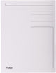Exacompta 50x forever® bedrukte map met 3 kleppen - 280gm2 - 24x32 cm voor a4 - grijs - 448019e