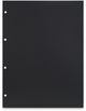 Hama fotokarton, 23,3 x 31 cm, geperforeerd, 25 vel, zwart