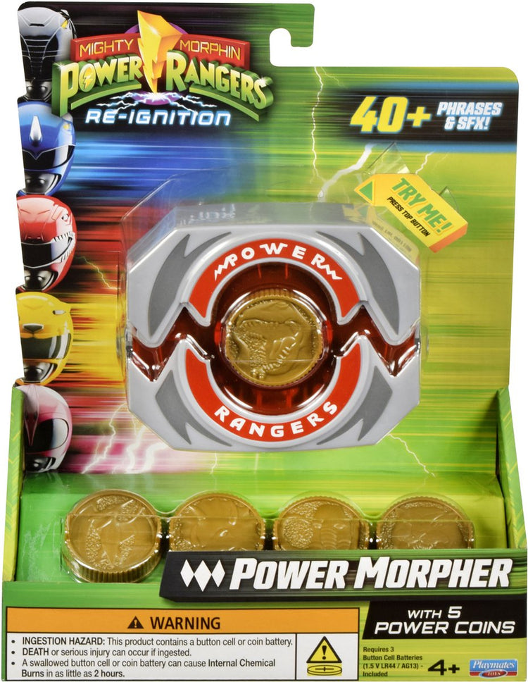 Playmates mighty morphin power rangers belt clip power morpher deluxe belts buckles