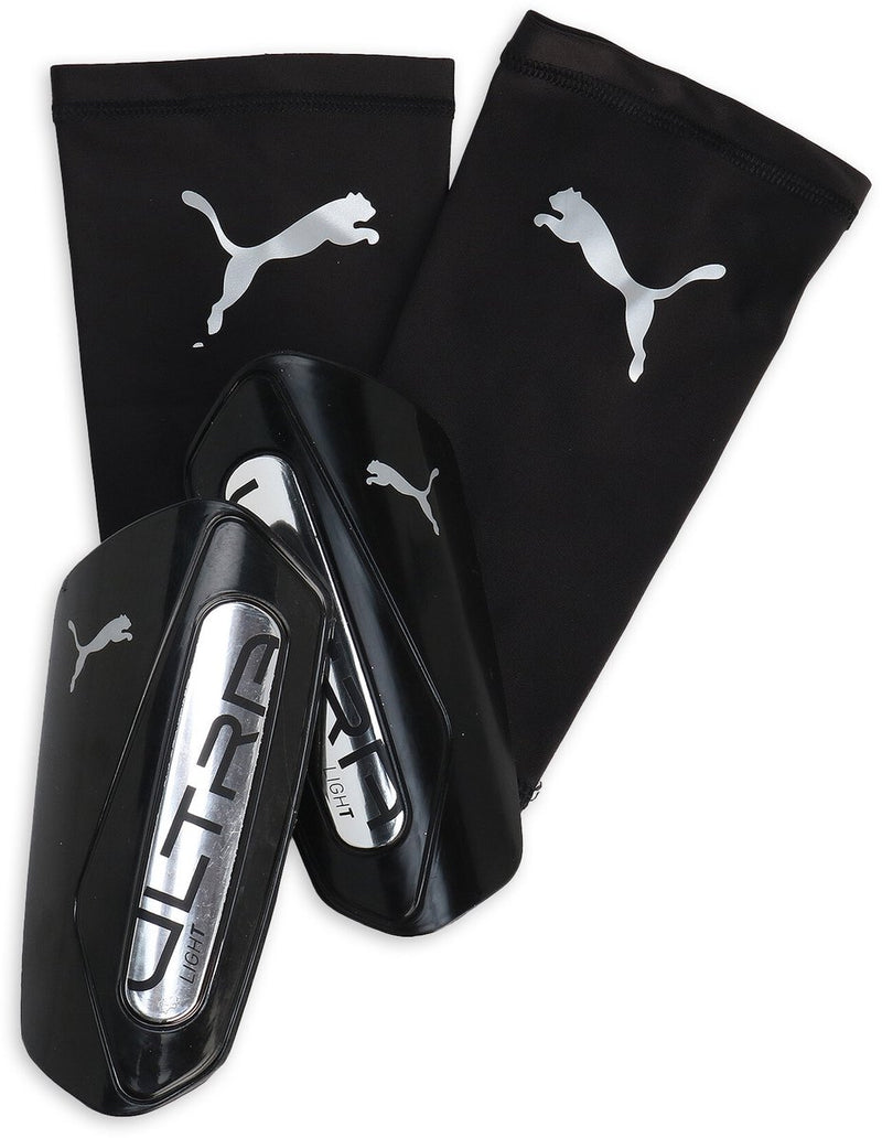 Puma ultra light sleeve unisex scheenbeschermer - black- silver