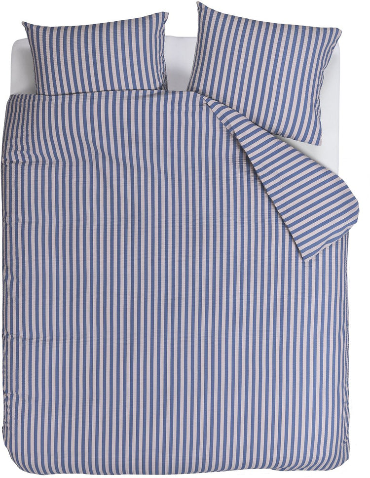 Beddinghouse veya dekbedovertrek - tweepersoons - 200 x 200 220 cm - blauw