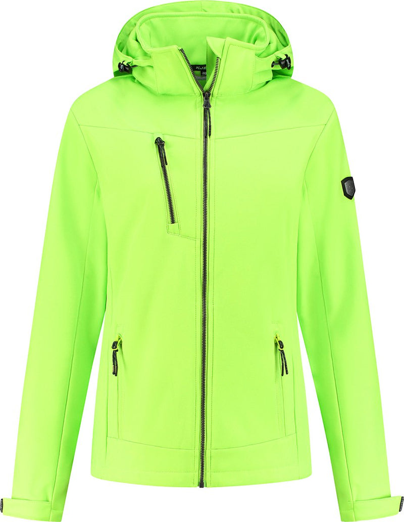 Kjelvik softshell jas roxi lime 44