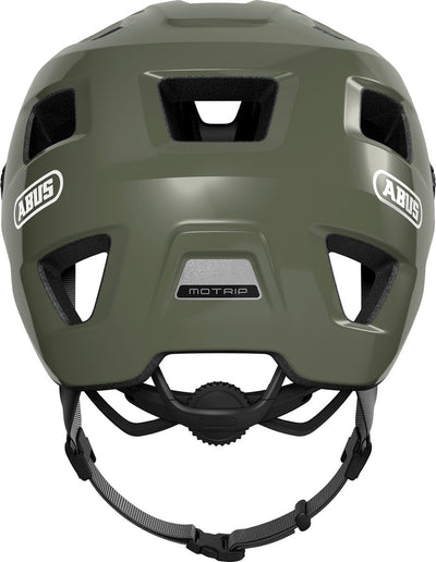 Abus fietshelm motrip pine green s - 51-55 cm - groen - geschikt voor gebruik op mountainbikes - 320 g