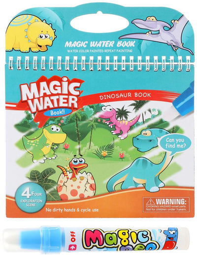 Toi-toys creativity kleuren met water dino met stift
