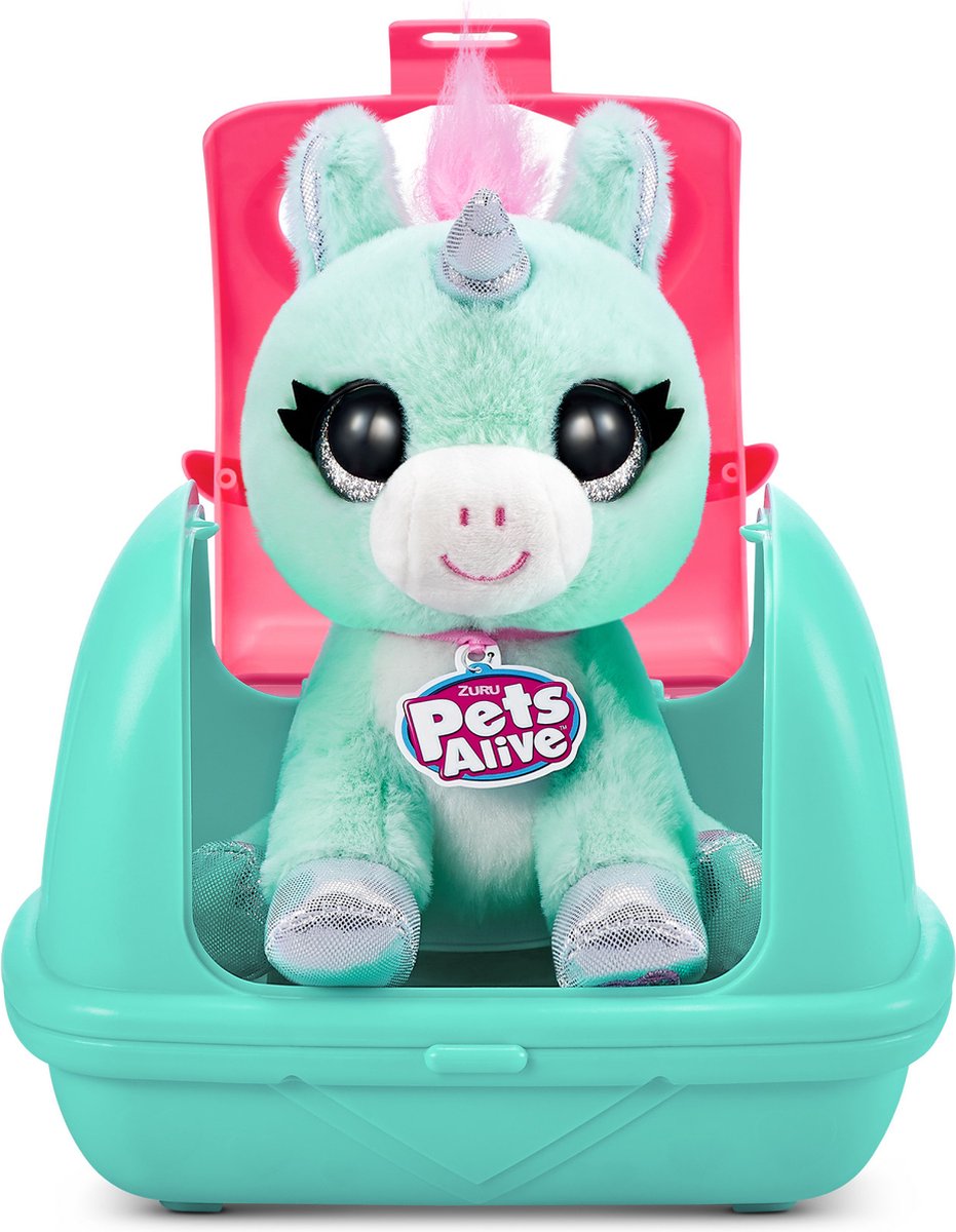 Pets alive zuru knuffel hond speelgoed - pet shop surprise slumber party.