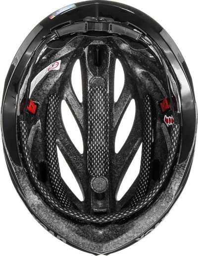 Uvex boss race fietshelm black - unisex - maat 52-56 s
