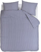 Beddinghouse veya dekbedovertrek - lits-jumeaux - 240 x 200 220 cm - blauw