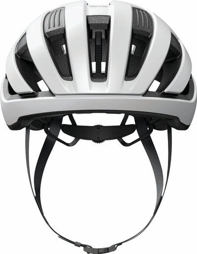Abus fietshelm wingback polar white s - 51-55 cm - wit - geschikt voor gebruik op racefietsen - gravelbikes - 230 g