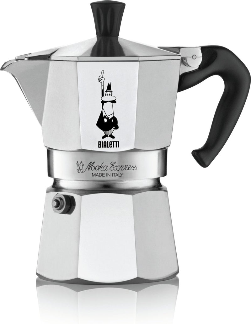 Bialetti moka express - percolator - 4 kops - aluminium