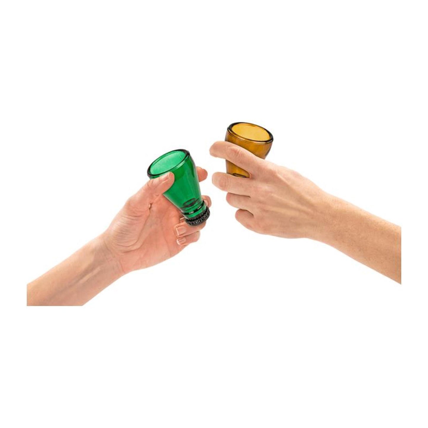 Out of the blue shotglas bierfles 40ml