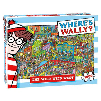 Plenty gifts puzzel where's wally the wild wild west 1000 stukjes