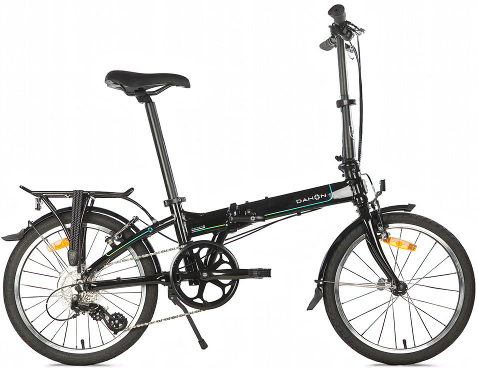 Dahon vouwfiets mariner d8 jet - 20 inch - 6 speed - v brake - obsidian black