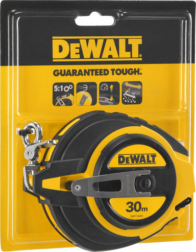 Dewalt dwht0-34093 - landmeter - 30m - 5:1 snel oprolsysteem - gesloten kast