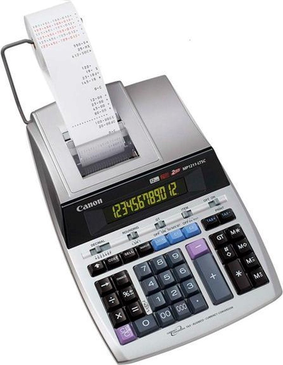 Canon mp1211-ltsc desktop rekenmachine met printer