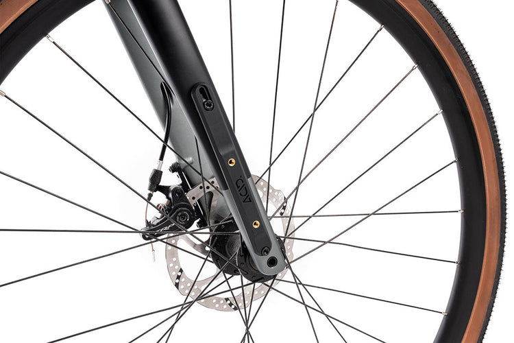Acid fork adapter for bottle cage