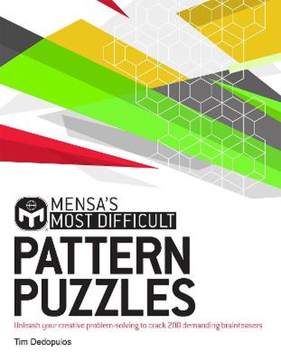 Mensa 's most difficult pattern puzzles