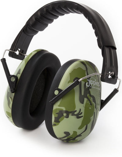 Jippie's gehoorbeschermer voor kinderen – camouflage - 5 tot 16 jaar - concentratie - geluid dempen