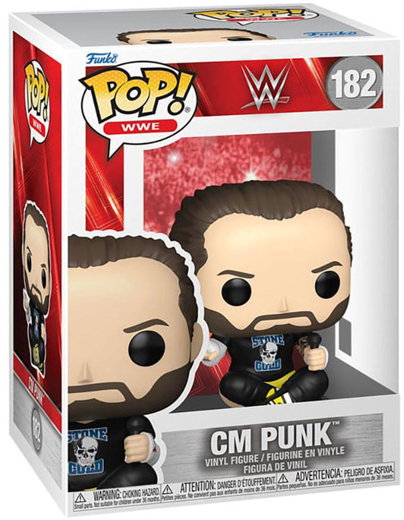 Funko wwe pop! vinyl figure cm punk 9 cm pop! figuur