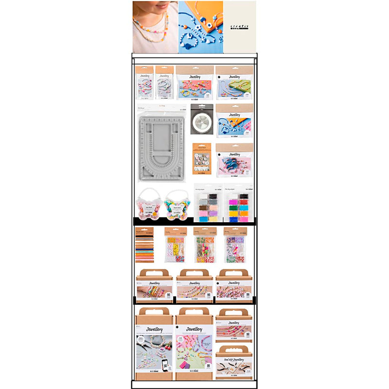 Https: www.cchobby.nl vloerdisplay-ongemonteerd-category-sieraden-kinderen-h-1580-mm-l-600-mm-b-400-mm-106-eenh-1-stuk