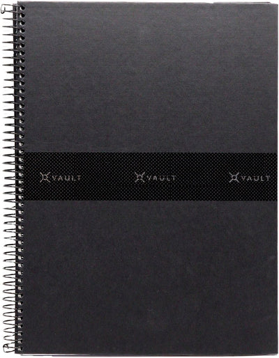 Kangaro ancor spiraalblok - vault - formaat a4 - hardcover - met ruit 5mm - 2 stuks