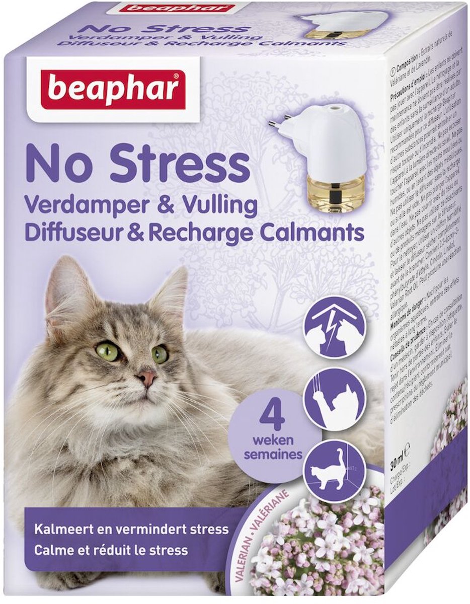 Beaphar no stress verdamper vulling kat
