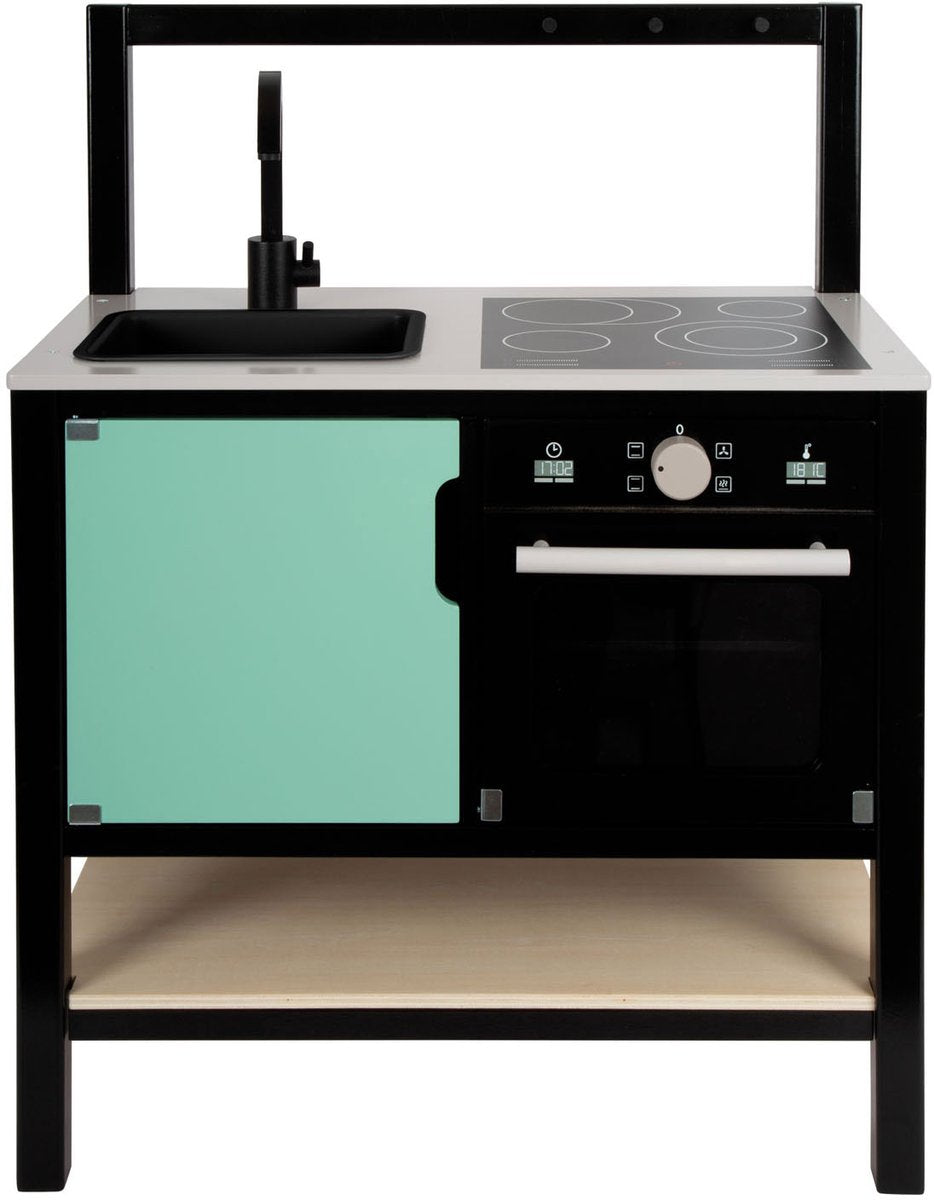 Small foot - houten speelkeuken industrieel, 6dlg.