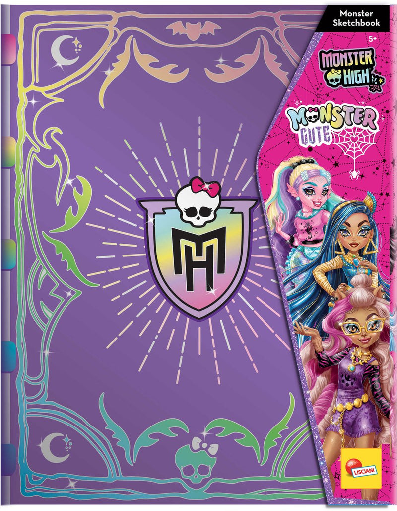 Lisciani monster high sketchbook monster cute