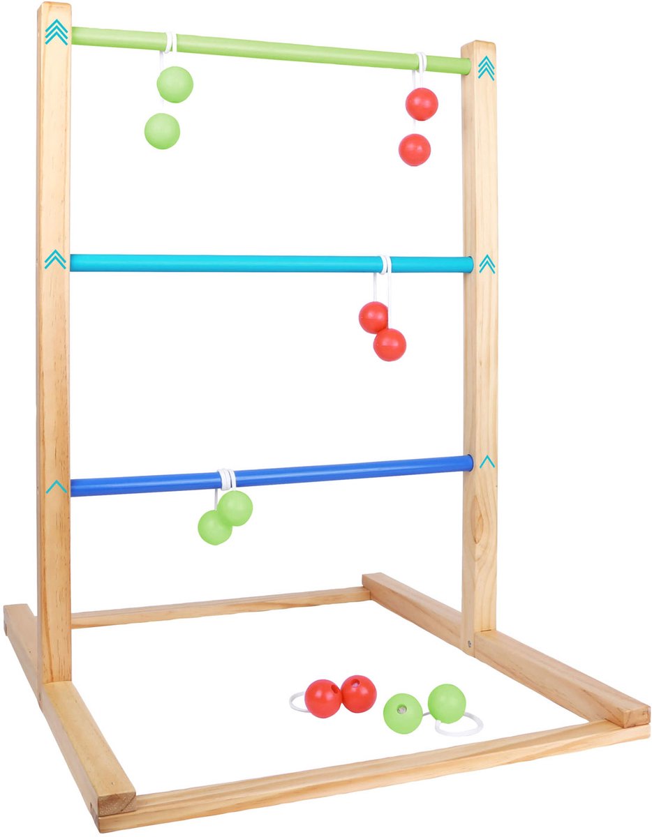 Small foot - houten ladder golf werpspel, 7dlg.