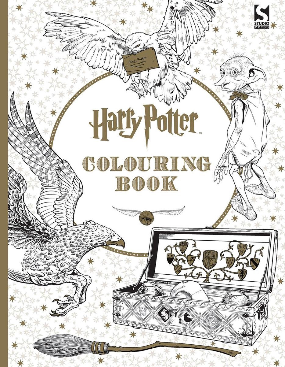Harry potter - colouring book - kleurboek