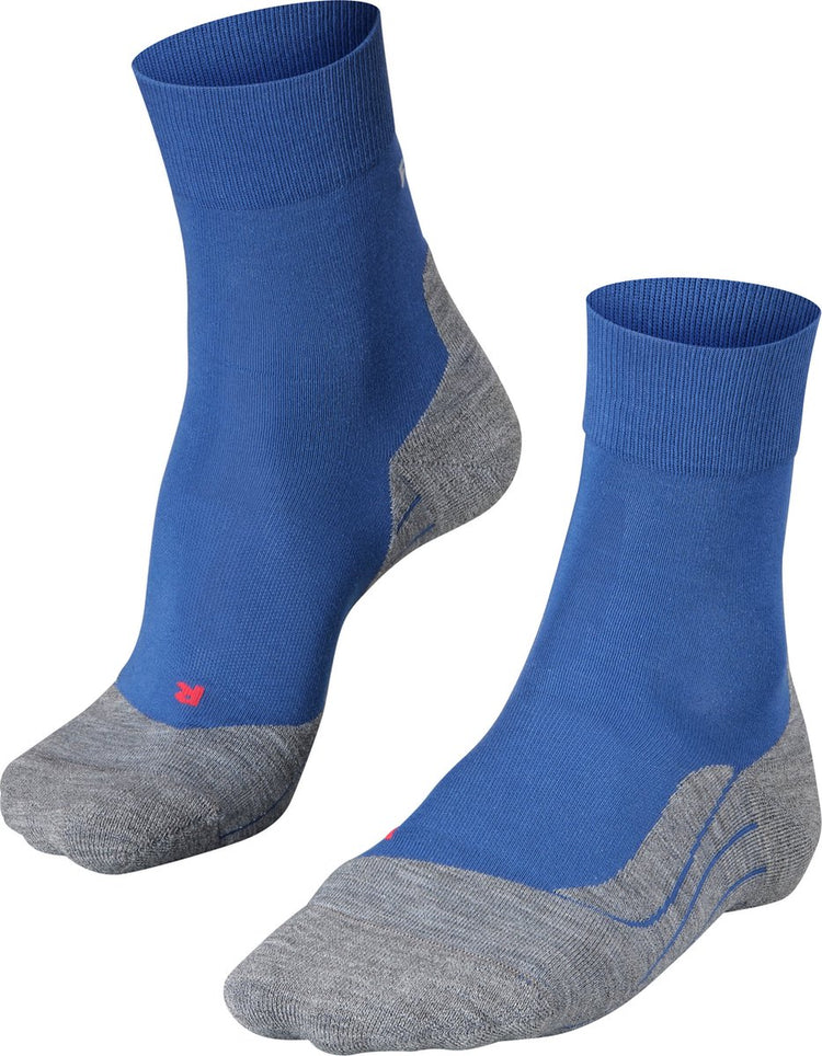Falke ru4 anti-blaar katoen functioneel materiaal hardloopsokken heren blauw - maat 42-43