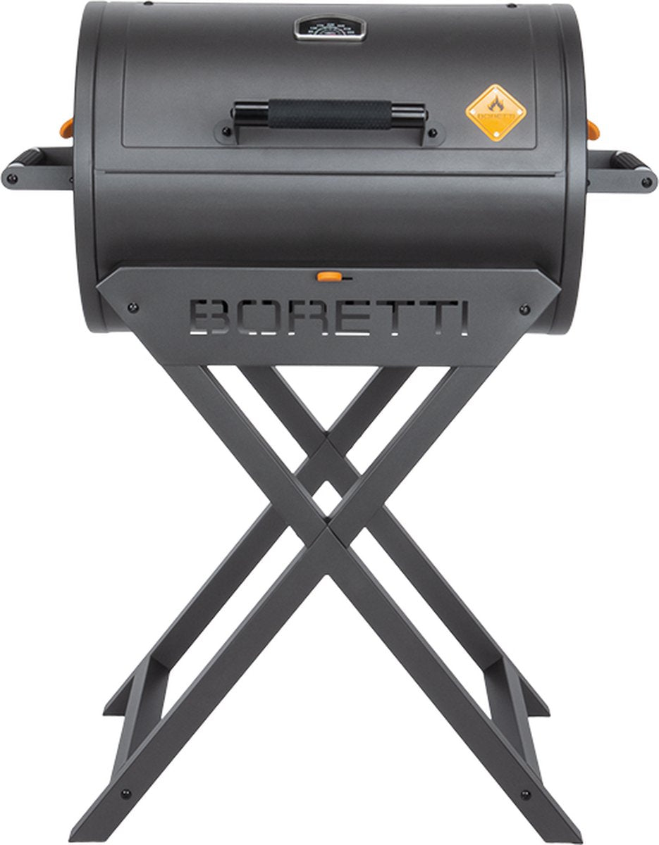 Boretti - fratello 2.0 houtskool barbecue - gietijzeren roosters - 12 personen