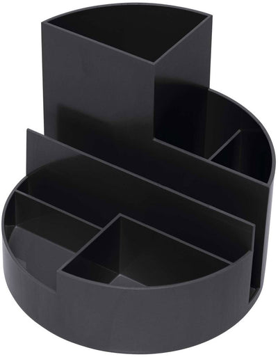 Maul pennenkoker rundbox kunststof 14 x 14 x 12.5 cm zwart