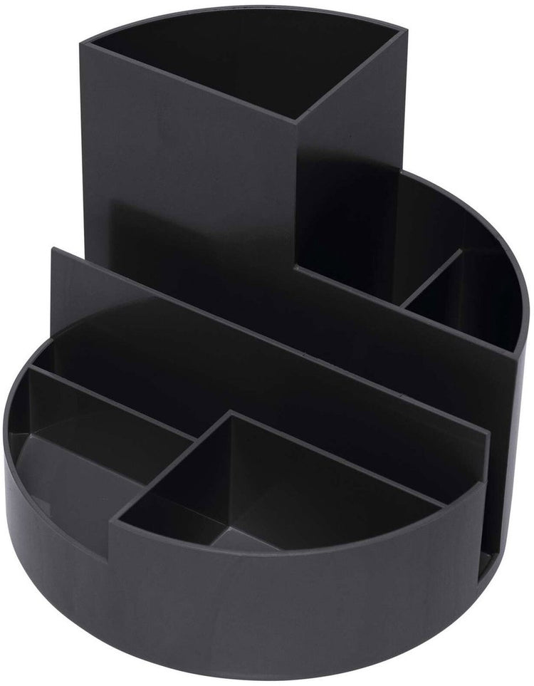 Maul pennenkoker rundbox kunststof 14 x 14 x 12.5 cm zwart