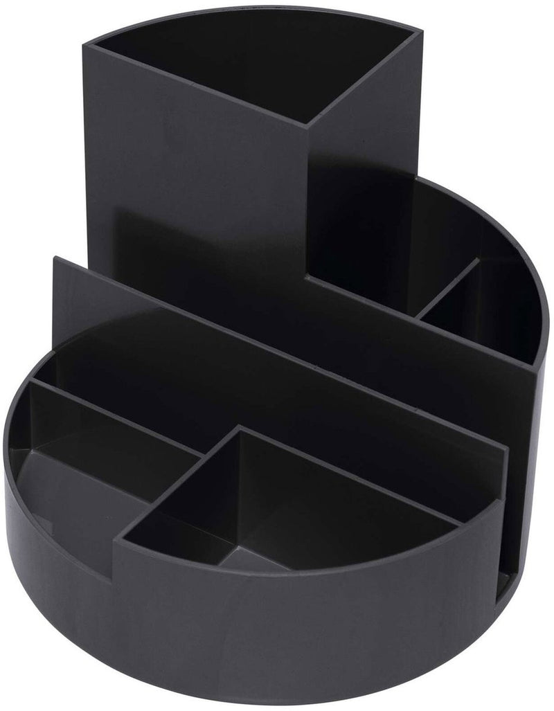 Maul pennenkoker rundbox kunststof 14 x 14 x 12.5 cm zwart