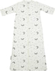 Meyco baby slaapzak winter moon - afritsbare mouwen - indigo - 70cm - winterslaapzak