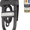 Hiplok dxc with clip and cable - portable u-lock