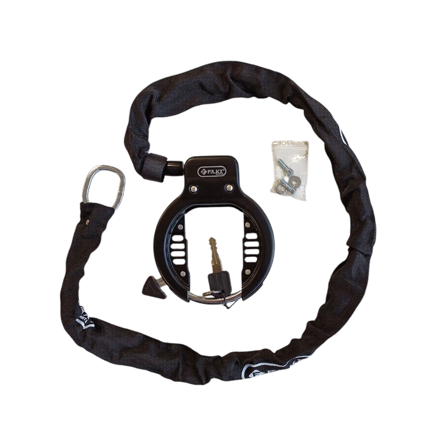 Falkx strong basterd ringslot met insteekketting (werkplaatsverpakking)