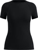 Odlo performance x-light base layer met korte mouwen - vrouwen - zwart - xs