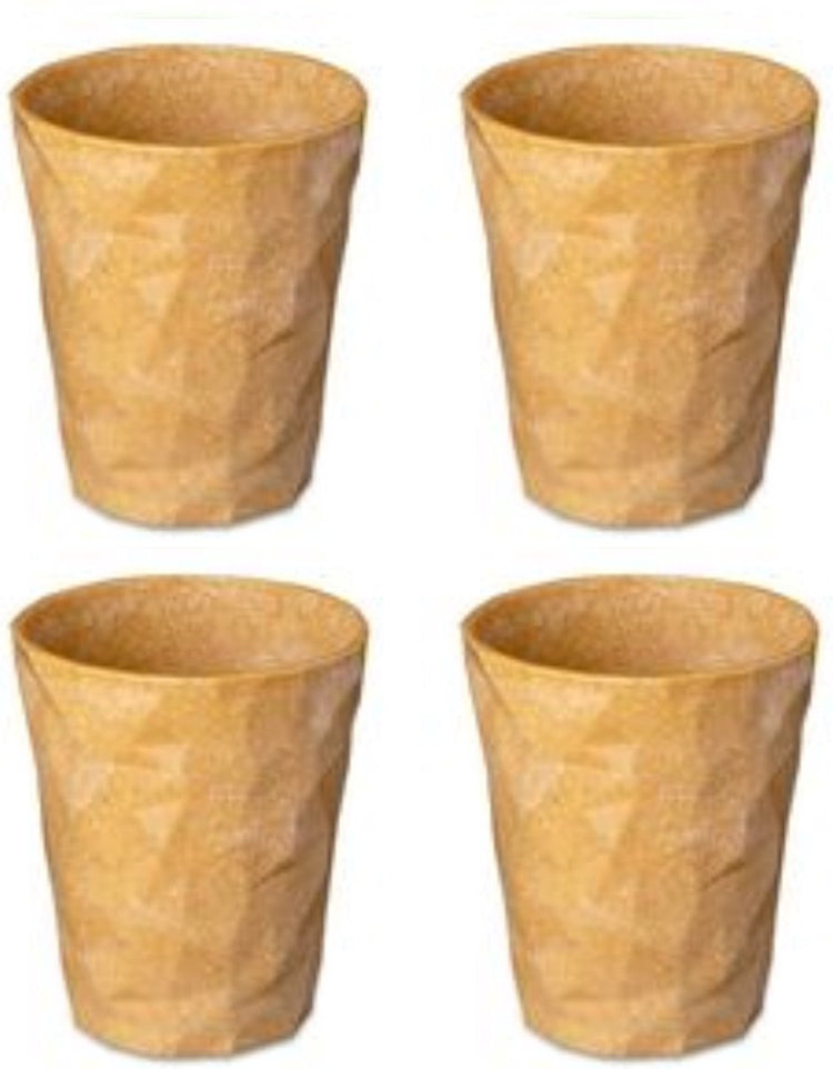 Koziol drinkbeker, 0.25 l, set van 4, organic, houtvezels - | club s 2.0