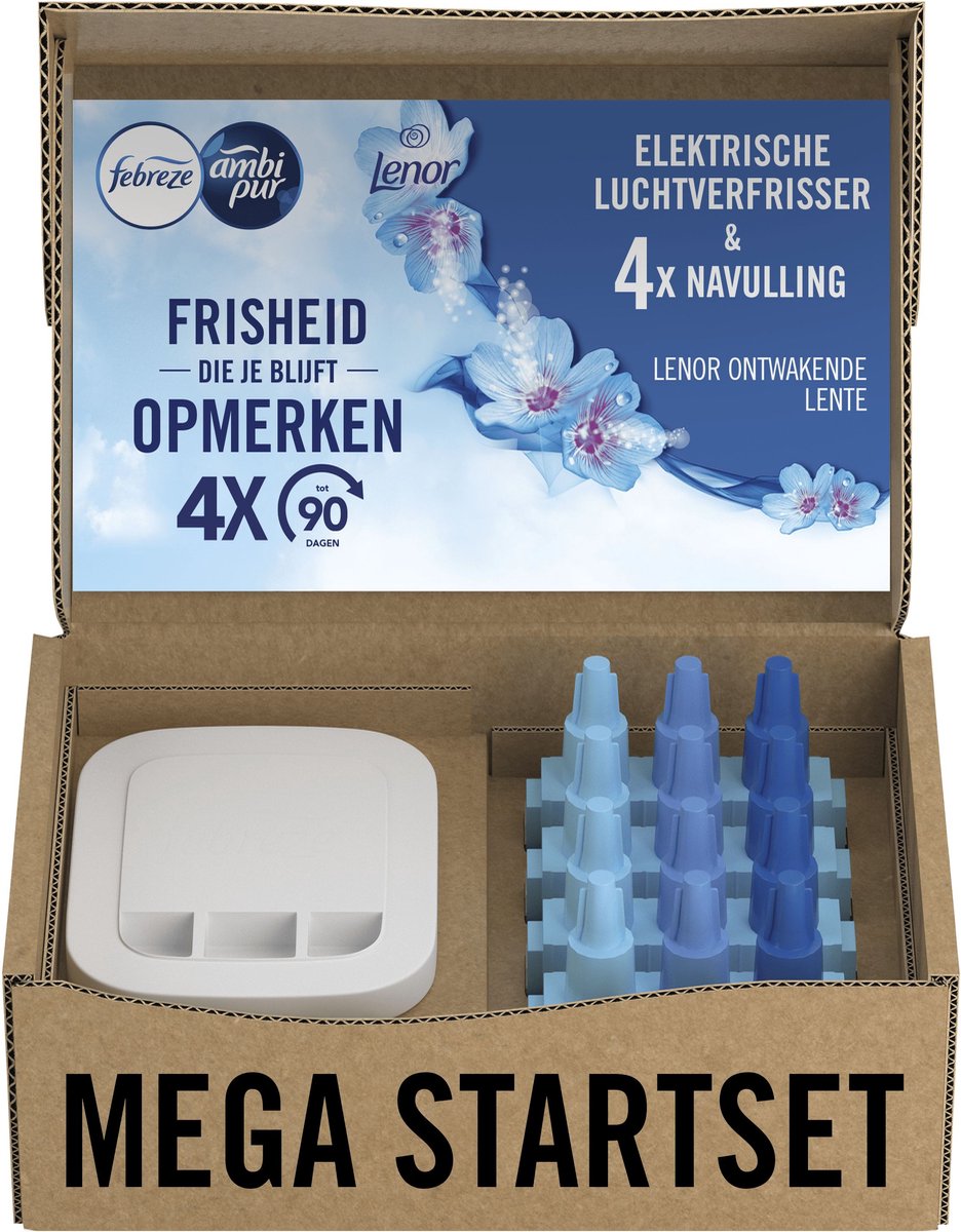 Ambi pur febreze 3volution - ontwakende lente - elektrische luchtverfrisser - startset