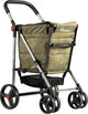 Rolser boodschappentrolley basket polar 4b - kaki