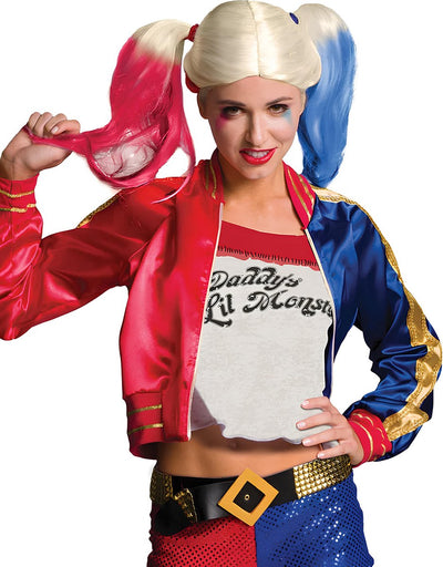 Suicide squad luxe harley quinn - ™ kostuum voor vrouwen - verkleedkleding - maat s